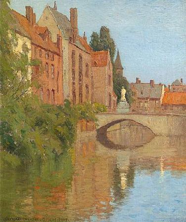 Charles Warren Eaton Bruges Sweden oil painting art